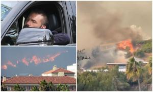 Sudul Californiei se luptă cu mai multe incendii de vegetaţie