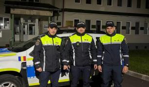 "Reacţie rapidă şi curaj". Cum au salvat 3 poliţişti din Huedin viaţa unui bărbat care voia să se sinucidă