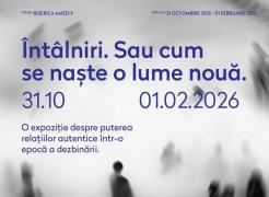 O nouă expoziție-eveniment La Mița Biciclista – Stabiliment Creativ: „Întâlniri. Sau cum se naște o lume nouă"