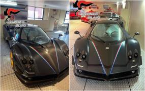 Maşină de 12 milioane de euro, confiscată de poliţişti. Sunt doar trei exemplare în toată lumea