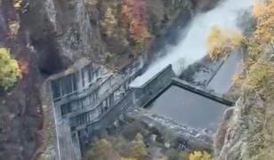 Prima golire completă a barajului Vidraru din ultimii 50 de ani. Exercițiu de simulare în desfășurare