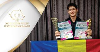 Dublu aur la „Olimpiada Artiștilor”. Mihai Bratosin, în campania „100 de tineri pentru dezvoltarea României"