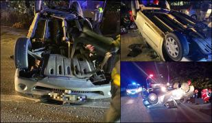 Un tânăr a murit în Neamţ, după ce şoferul de 23 de ani s-a urcat beat la volan. Alte două fete la spital