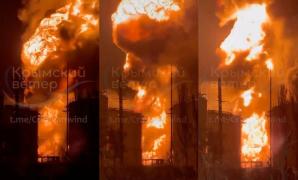O fabrică de explozibili şi un terminal petrolier, lovite de dronele ucrainene în Crimeea