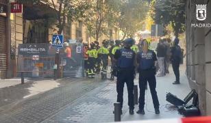 Patru persoane au murit după prăbușirea unei clădiri din centrul Madridului