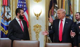 Trump l-a dat cu parfum pe președintele sirian și l-a întrebat câte soții are: "Cu voi nu se știe niciodată"