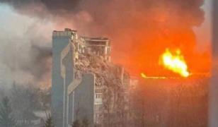 Atac masiv al rușilor. Un bloc de 9 etaje, distrus în Ucraina: 25 de morți, dintre care 3 copii