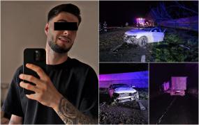 El este tânărul care a murit în accidentul din Murfatlar. Maşina în care se afla Ionuţ s-a rupt în două