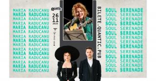 Maria Răducanu & Soul Serenade susţin un concert miercuri, 26 noiembrie 2025, în Quantic Pub din Bucureşti