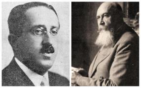 Pe 27 noiembrie 1940, Virgil Madgearu (stânga) şi Nicolae Iorga au fost asasinaţi