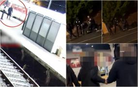 Un român, martor la prinderea bărbatului care a înjunghiat 10 pasageri într-un tren din Marea Britanie