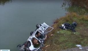 Accident cu 6 morţi în Bulgaria. Şoferul român gonea cu poliţia pe urme şi a căzut cu maşina în lac