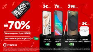 (P) Black Friday de la Vodafone aduce potriveala perfectă cu reduceri de până la 70%