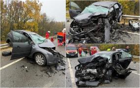 Doi morți și un grav rănit într-un accident produs duminică pe DN 56, în Dolj