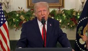 Trump transformă discursul de Crăciun într-un atac direct la adresa lui Biden și Obama