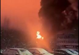 Ucraina susţine că ar fi lovit un depozit de petrol din apropierea Moscovei