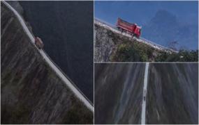 Locul din lume care dă fiori şoferilor. Cea mai mică greşeală te costă viaţa