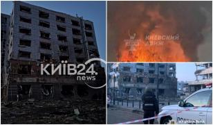 Rusia a atacat Kievul cu rachete miercuri dimineață, ucigând cel puțin o persoană