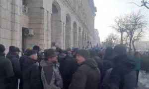 Sindicatele din silvicultură protestează în faţa Ministerului Mediului. Prevederile OUG, 