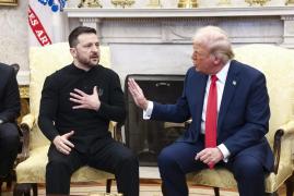 Prima reacţie a lui Zelenski după ce Trump l-a certat în Biroul Oval: 