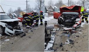 O fetită de 5 ani, rănită în timpul impactului