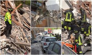 Explozie în Roma: un bărbat a fost scos în viață după ce o clădire s-a prăbușit