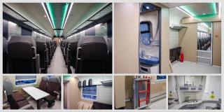 Cum arată cele două vagoane modernizate la Electroputere VFU Paşcani prin bani din PNRR