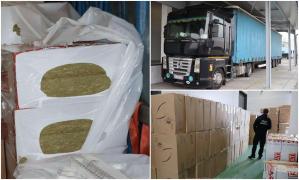 TIR încărcat cu peste 2,6 milioane de țigarete în valoare de jumătate de milion de euro
