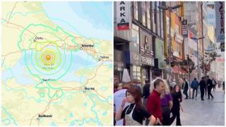 Un cutremur cu magnitudinea 6,2 a avut loc miercuri în Turci