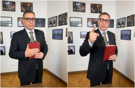 Ponta jură cu mâna pe Biblie că pozele cu Nicuşor Dan şi Florian Coldea sunt false: 