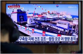 Accident grav sub ochii lui Kim Jong Un, în timpul ceremoniei de lansare a unei nave de război. Reacția liderului