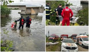 Tată şi fiul, căzuţi în apă, la intrarea în Portul Medgidia. Cei doi au fost scoşi de către salvatori, bărbatul este resuscitat