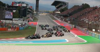 Startul cursei din Marele Premiu al Spaniei 2024