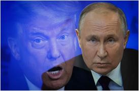 Trump îl acuză Putin că "se joacă cu focul" și amenință din nou