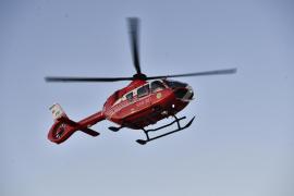 A fost chemat un elicopter SMURD
