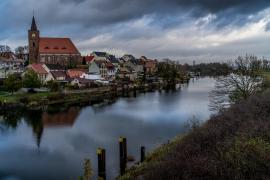 peisaj din Eisenhüttenstadt, Germania