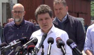 Preşedintele Nicuşor Dan, la Salina Praid. Sute de oameni s-au strâns în fața salinei