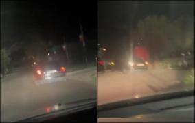 Recidivist beat şi fără permis, prins de poliţie după o urmărire în trafic, în Prahova. Agenţii au tras 13 focuri de armă