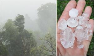 Două judeţe, sub cod galben de furtuni. Ploi torenţiale şi grindină până la ora 16.00