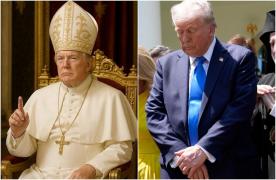 Trump, acuzat că "își bate joc" de alegerea unui nou liber al Bisericii Catolice