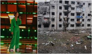 Casa concurentei Ucrainei la Eurovision a fost bombardată de ruşi. Tânăra se afla la repetiţii, în Elveţia, când a aflat