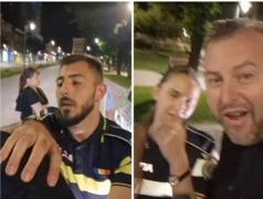 Momentul în care un bărbat din Satu Mare sfidează poliţiştii care îl percheziţionează, viral pe TikTok. Ce s-a întâmplat după ce a oprit filmarea