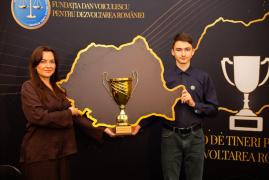 Albert Vlădescu, copilul cu minte de savant, finalist al campaniei „100 de tineri pentru dezvoltarea României”