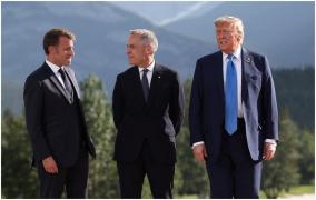 Trump spune că plecarea lui de la G7 nu are legătură cu un armistițiu Israel - Iran: 