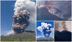 Vulcanul Etna a erupt şi a aruncat un nor uriaş de cenuşă. Autoritățile au emis avertismente pentru aviație