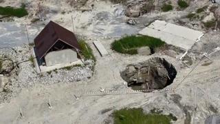 Salina Praid, afectată de inundaţii