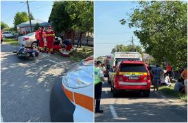 Tânăr motociclist, ucis de neatenția unei șoferite, pe o șosea din Galați. Un viraj greșit i-a fost fatal