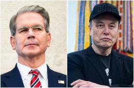 Elon Musk s-ar fi bătut cu secretarul Trezoreriei SUA în Casa Albă, în aprile, după ce Trump l-ar fi ignorat