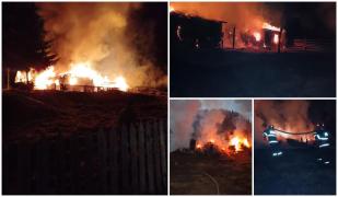 Un bătrân din Suceava s-a sinucis, supărat că a fost abandonat de fetele sale. Şi-a dat foc la casă