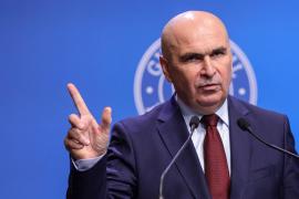 Conferință de presă susținută de premierul Ilie Bolojan, la finalul ședinței de guvern din 27 iunie 2025. Inquam Photos / Octav Ganea